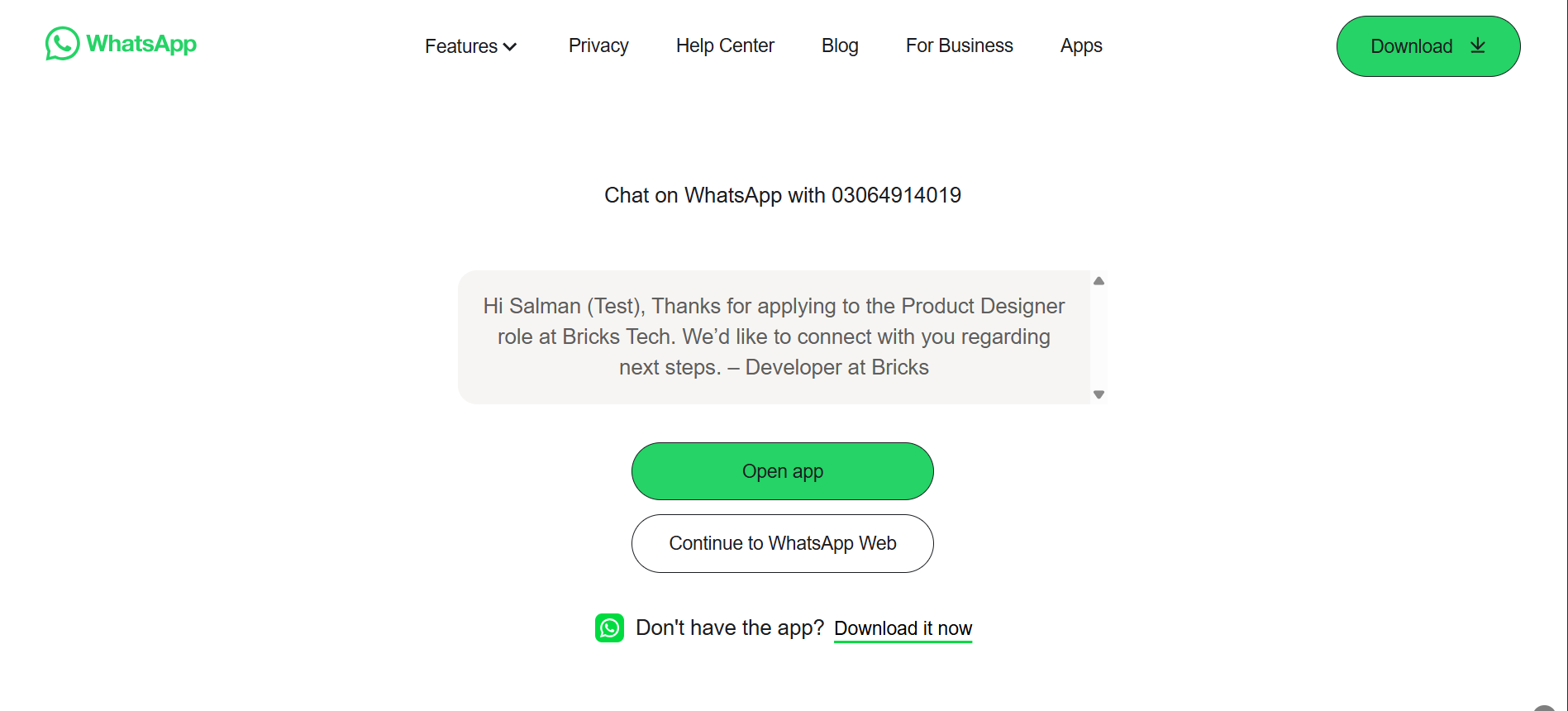 Contact through whatsapp.png